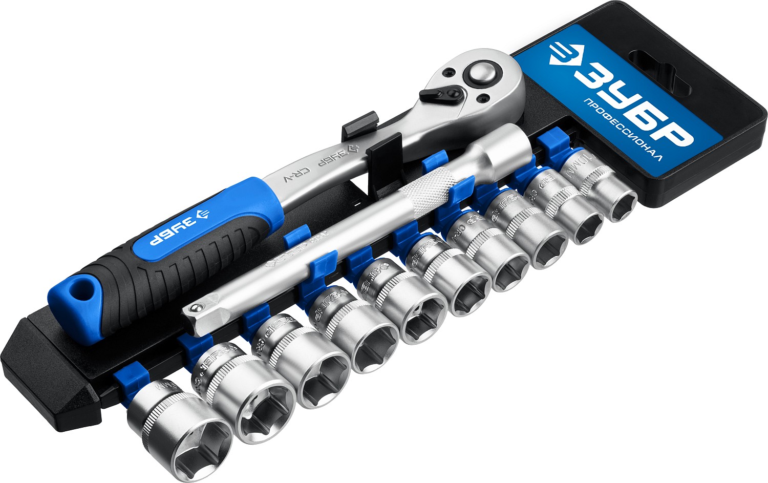 Набор торцовых головок профессионал ТС-12 12 предметов 3/8''