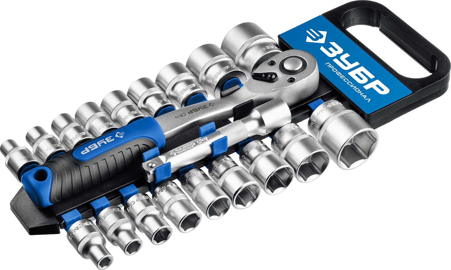 Набор торцовых головок Профессионал ТБ-20 20 предметов 1/2''