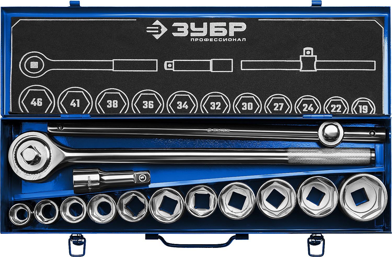 Набор инструмента для крупногабаритной техники Профессионал НКТ-14 14 предм. 3/4''