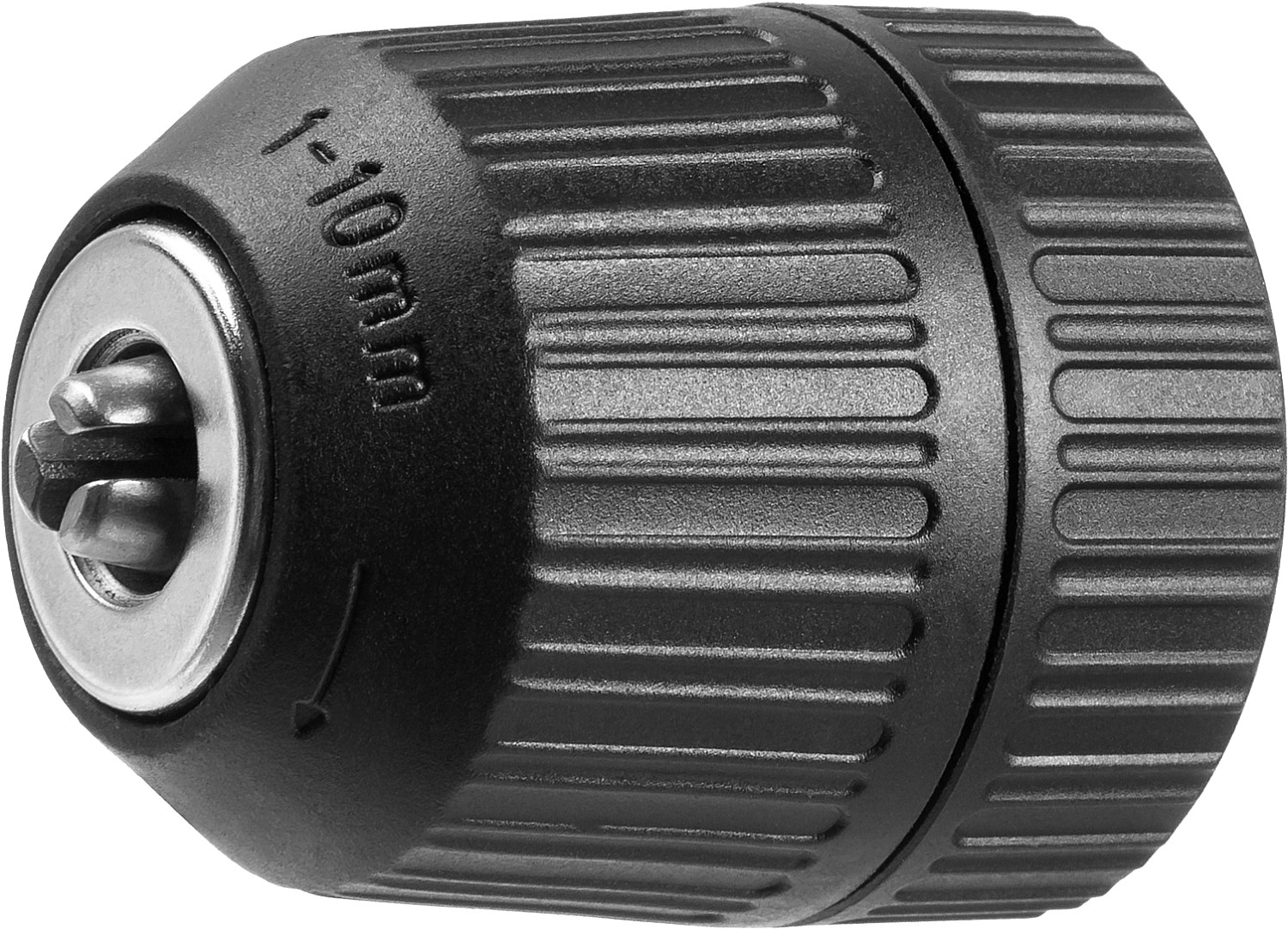 Патрон быстрозажимной ''Мастер'' для дрели, 10 мм, посадочная резьба 3/8'', под сверло Д 0,8-10 мм