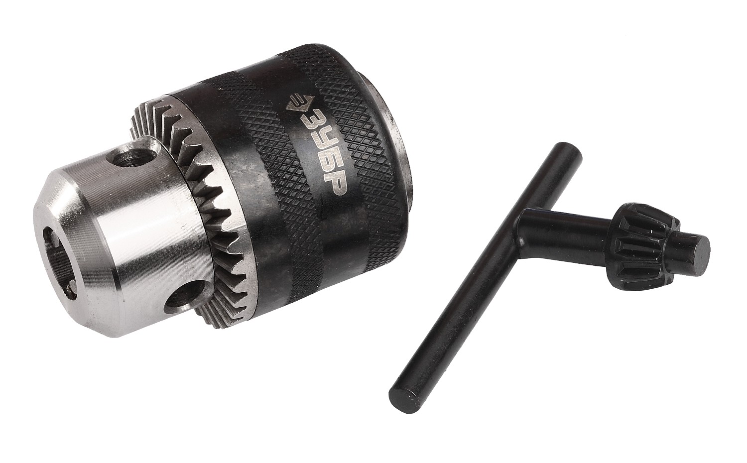 Патрон ударный ключевой для дрели, Профессионал 2908-10-1/2, 10мм, посадочная резьба 1/2'', D=0,8-10мм, с ключом в комплекте