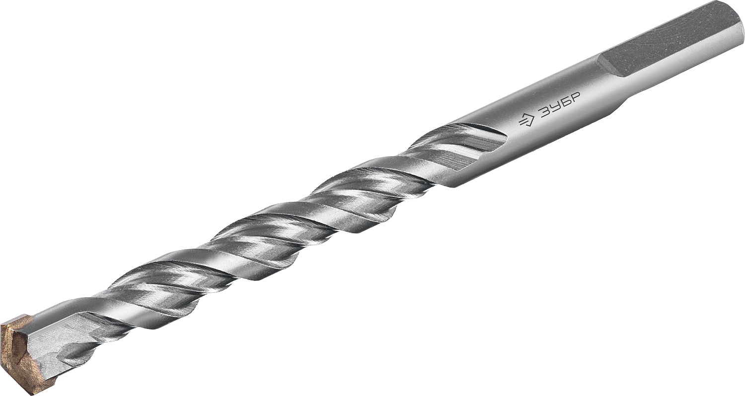 Сверло по бетону усиленное, 3-х гранный хвостовик ПРОФЕССИОНАЛ 12X150 мм