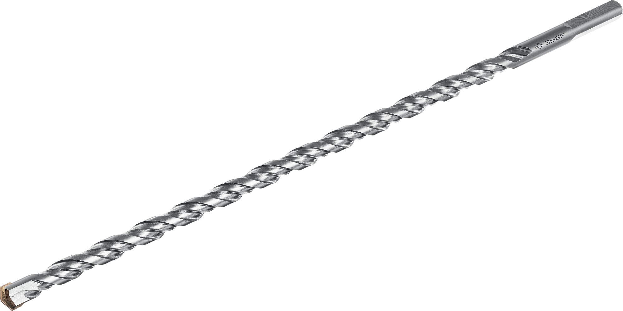 Cверло по бетону усиленное 6X300 мм Профессионал, 3-х гранный хвостовик