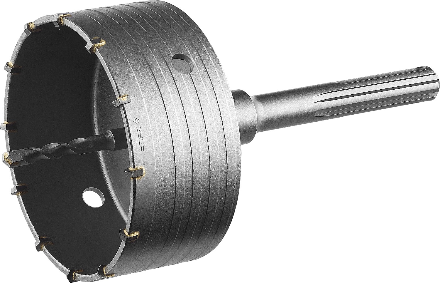 Коронка по бетону ''Профессионал'' с державкой SDS-Max, 125 мм