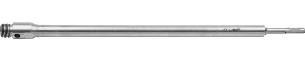 Державка для бур коронки с хвостовиком SDS Plus, конусное крепление центров сверла, L 450мм, резьба М22