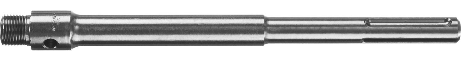 Державка для бур коронки с хвостовиком SDS MAX, L-300мм,резьба М22,конусное крепление центрир сверла