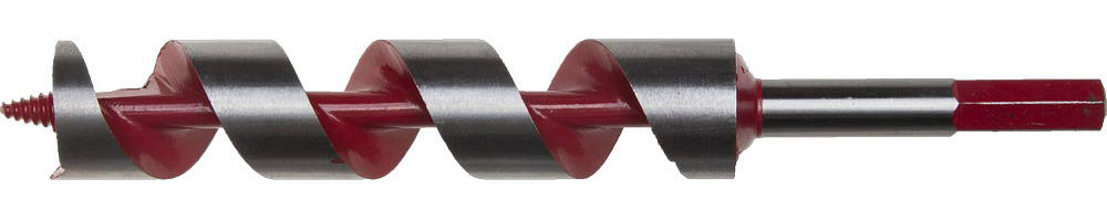 Сверло левиса по дереву 30x235/160мм, шестигранный хвостовик