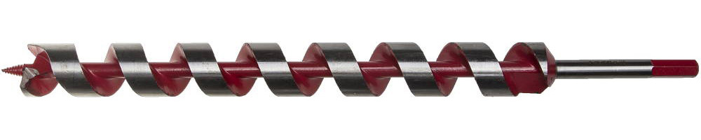 Сверло левиса по дереву 35x450/360мм, шестигранный хвостовик