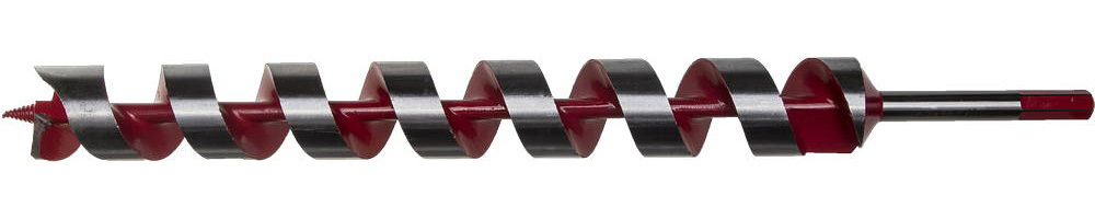 Сверло левиса по дереву 40x450/360мм, шестигранный хвостовик