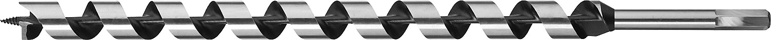 Сверло левиса по дереву 20x450/360мм, шестигранный хвостовик