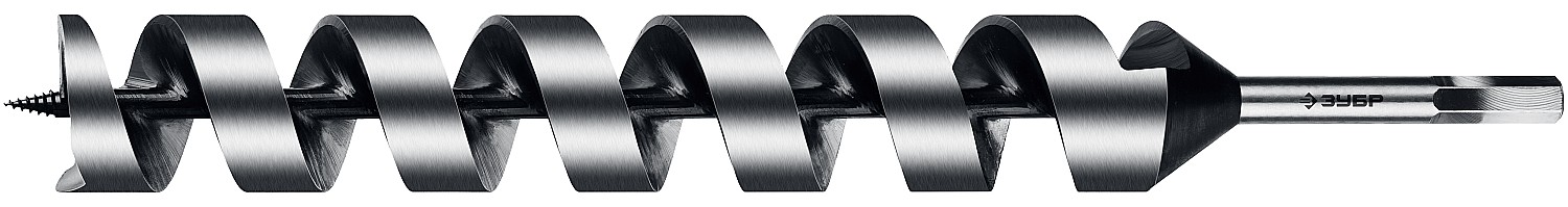 Сверло левиса по дереву 52x450/360мм, шестигранный хвостовик