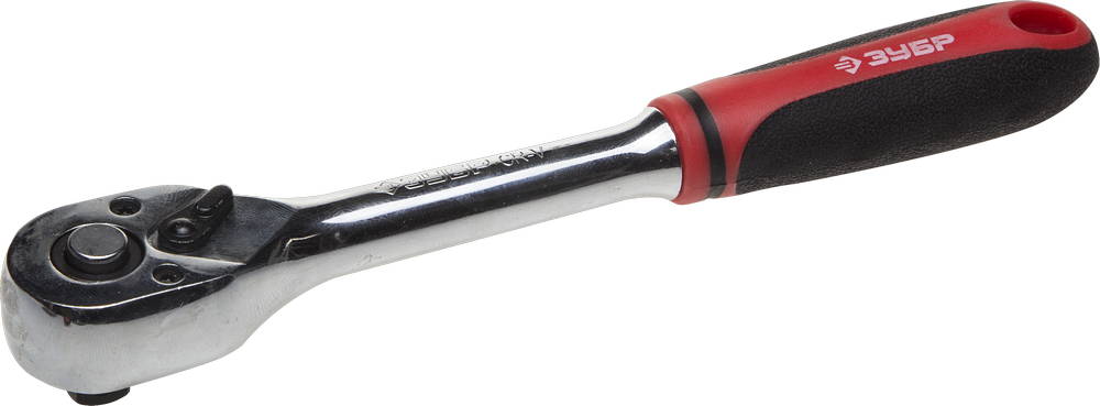 Трещотка для торцовых головок ''Мастер'', Сr-V сталь, 72 зубца, 1/4''