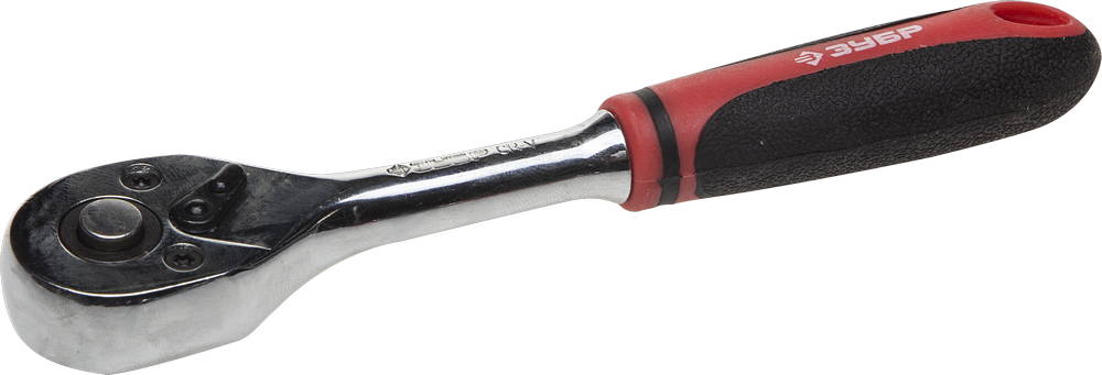 Трещотка для торцовых головок ''Мастер'', Сr-V сталь, 72 зубца, 3/8''