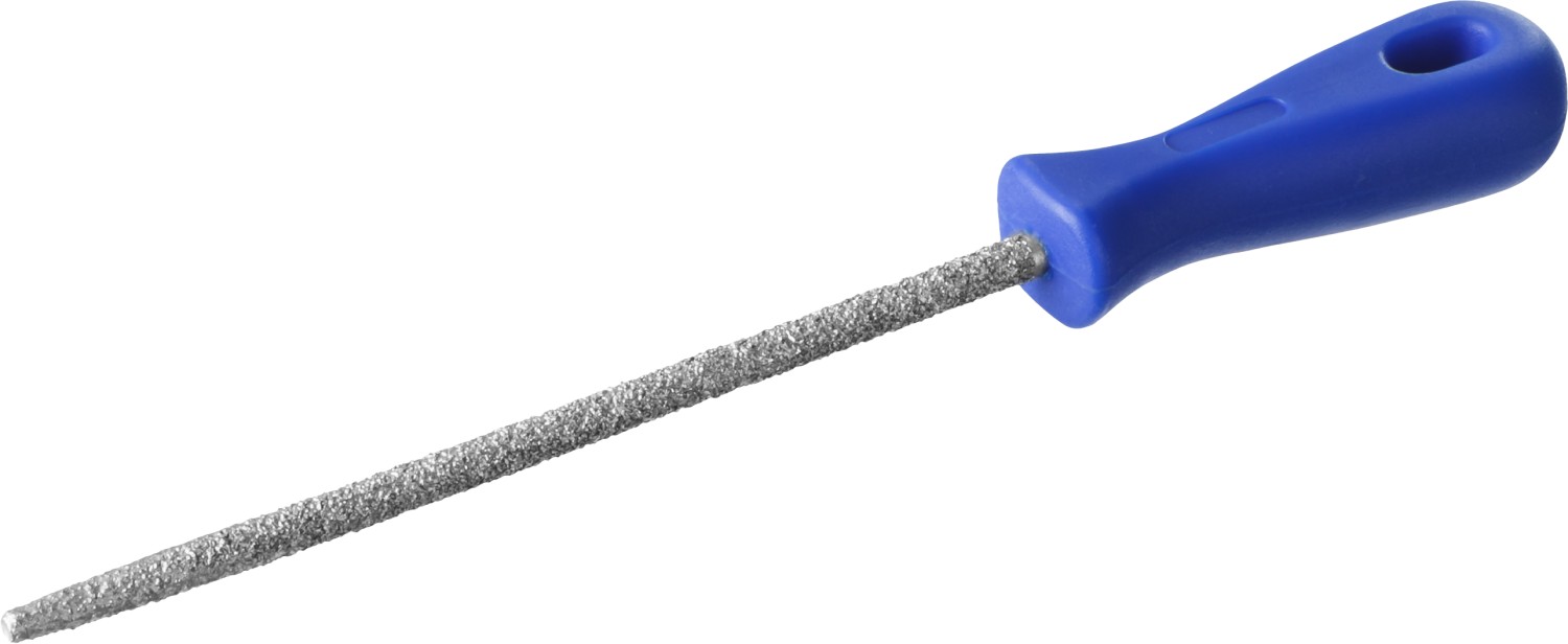 Напильник ''Профессионал'' с напылением карбида вольфрама, круглый, 150мм