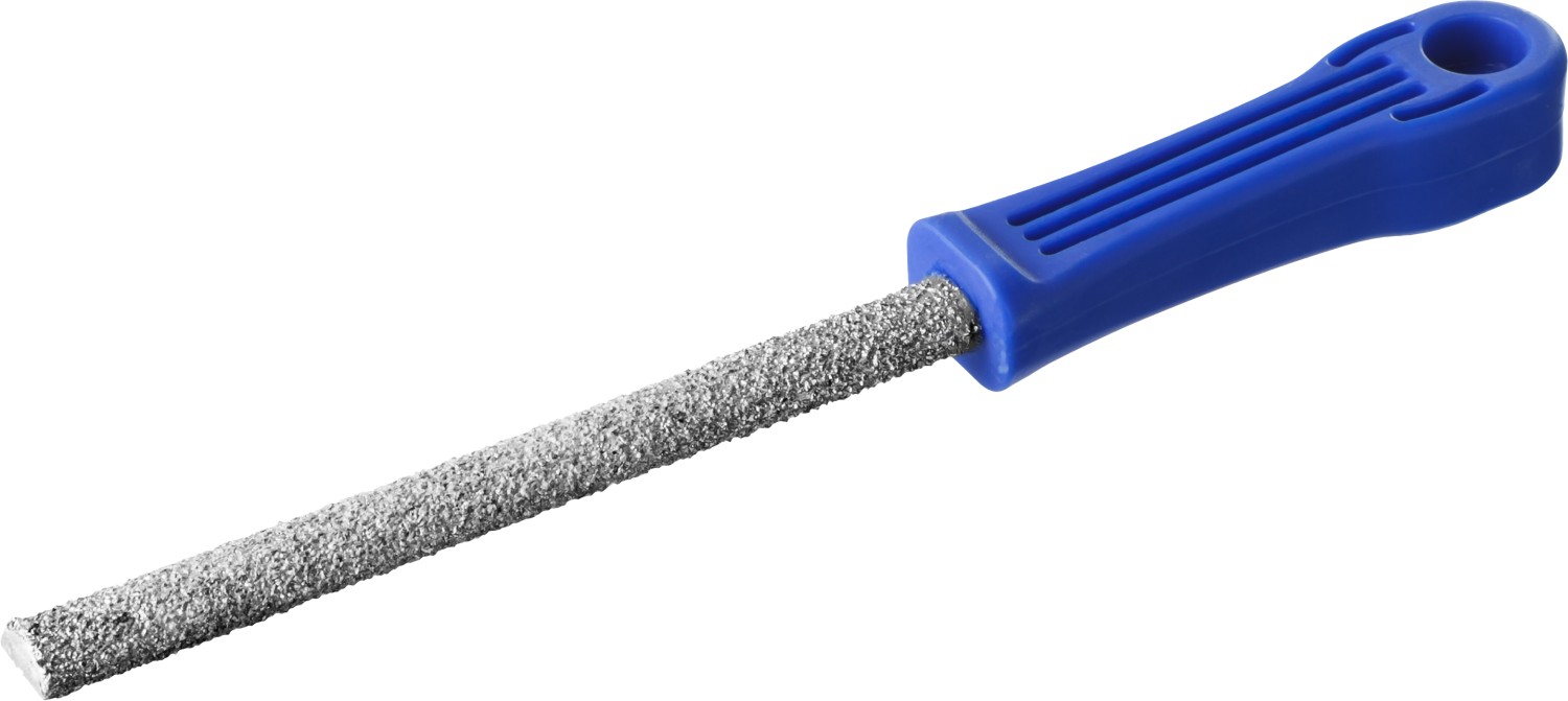 Напильник ''Профессионал'' с напылением карбида вольфрама, полукруглый, 150мм