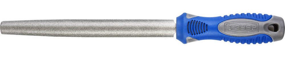 Напильник ''ЭКСПЕРТ'' с алмазным напылением, полукруглый, P 120, 200мм