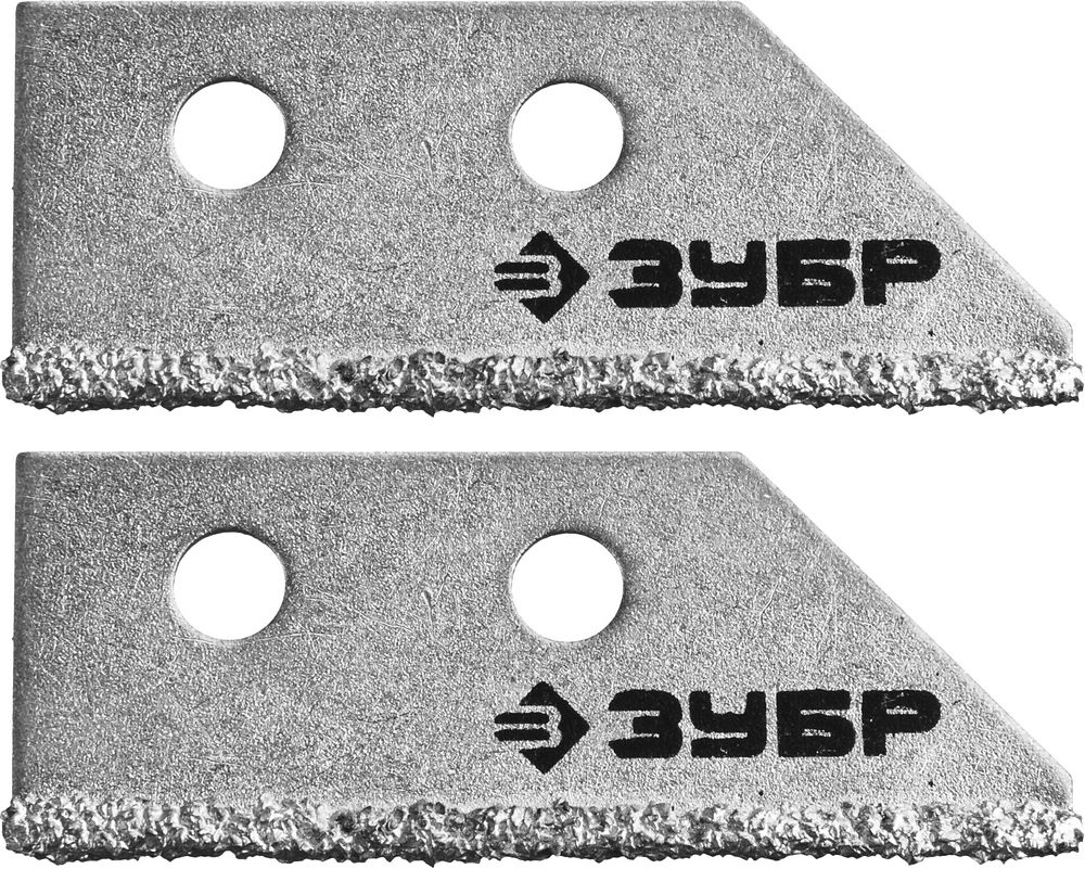 Лезвия ''ЭКСПЕРТ'' сменные с карбидным напылением для скребка 33417, 2шт