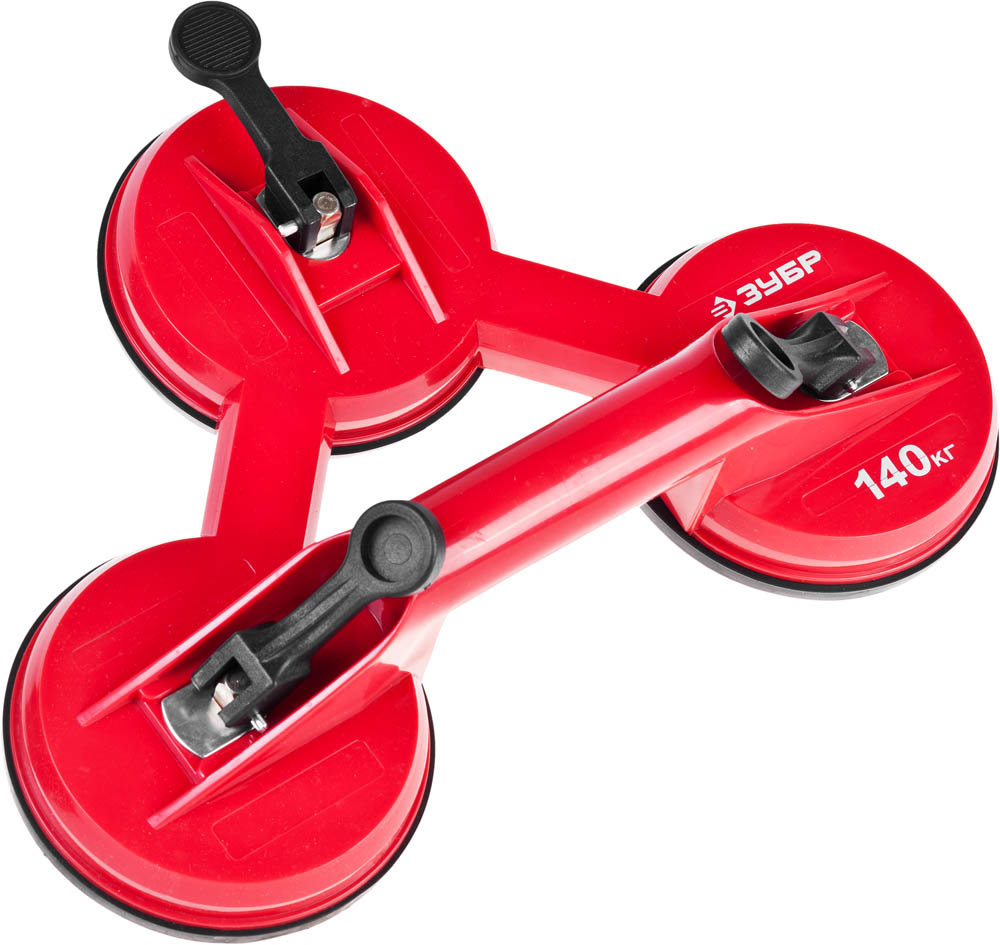 Стеклодомкрат пластмассовый, тройной, 140кг ''Мастер''.