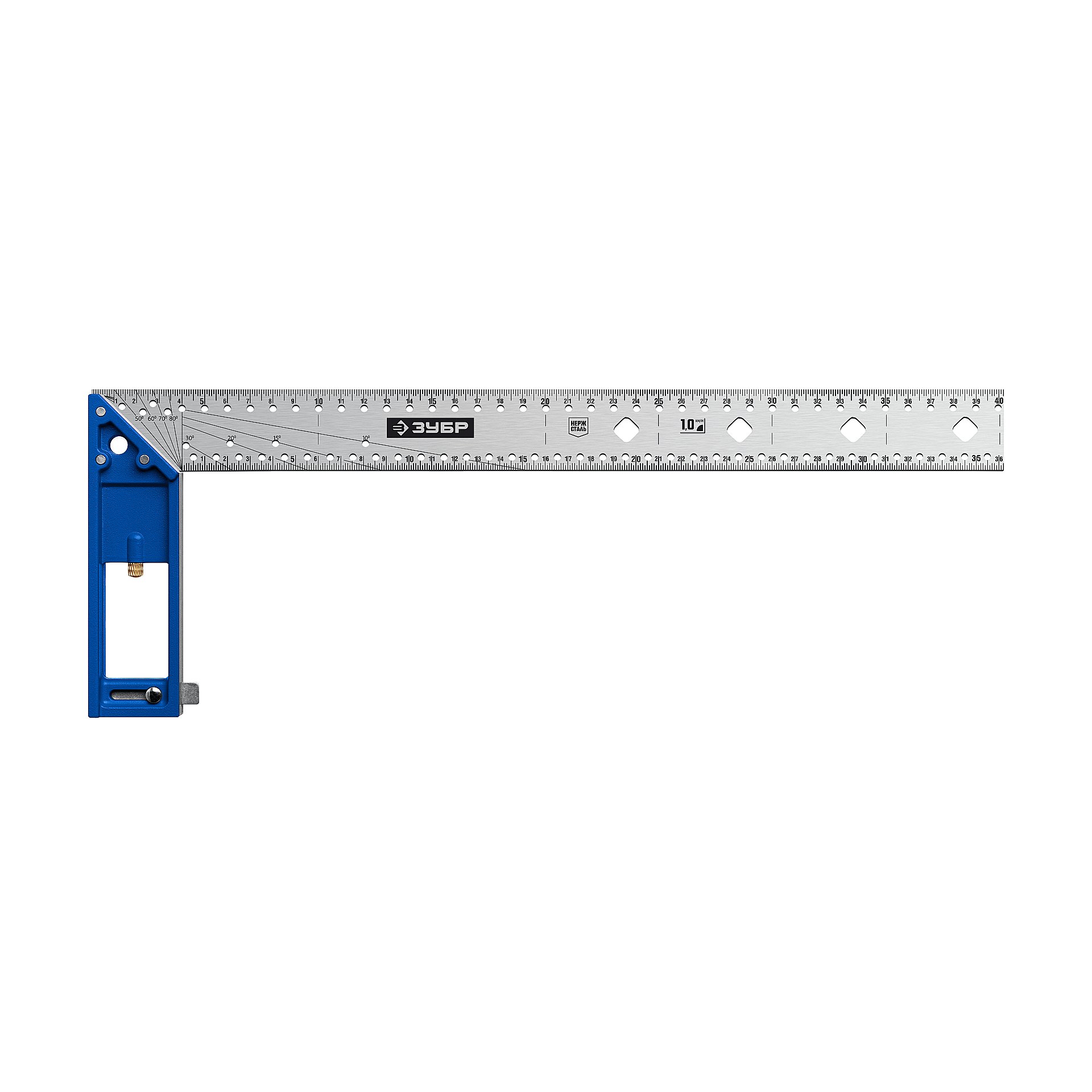 Рейсмус-угольник разметочный, ПРОФЕССИОНАЛ, 400 мм