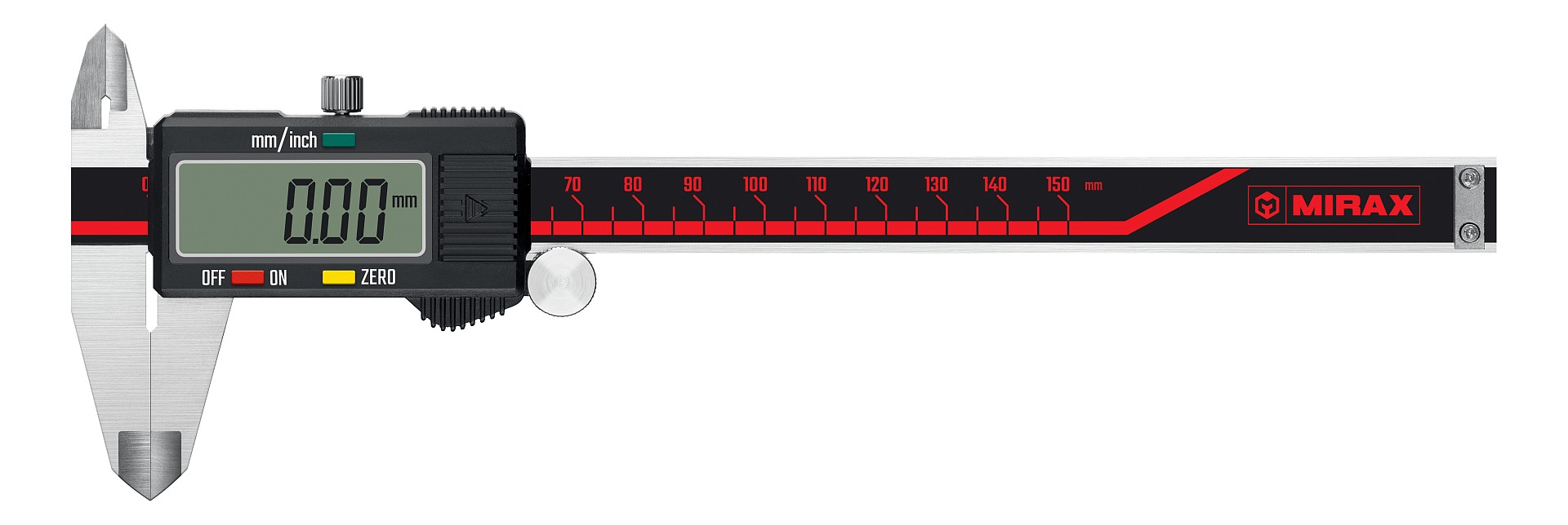 Штангенциркуль электронный стальной, 150 мм