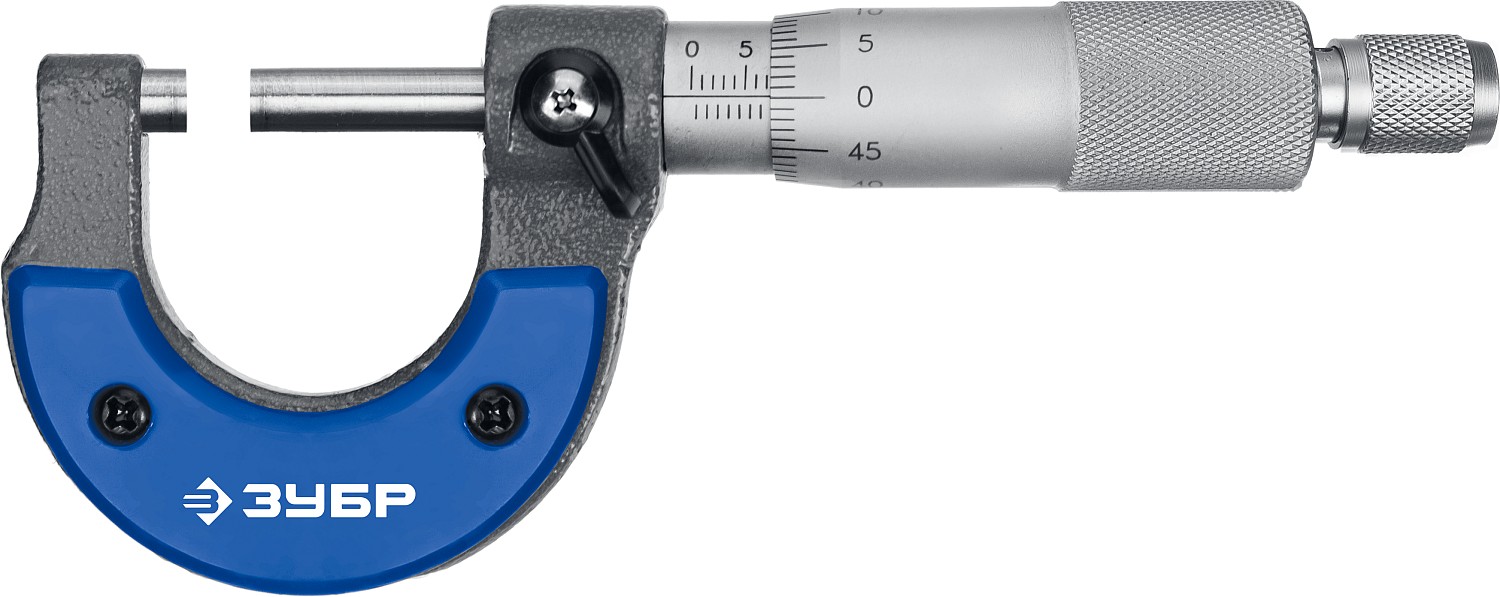 Микрометр ''Профессионал'' гладкий механический, МК 25, диапазон 0-25мм, шаг измерения 0,01мм