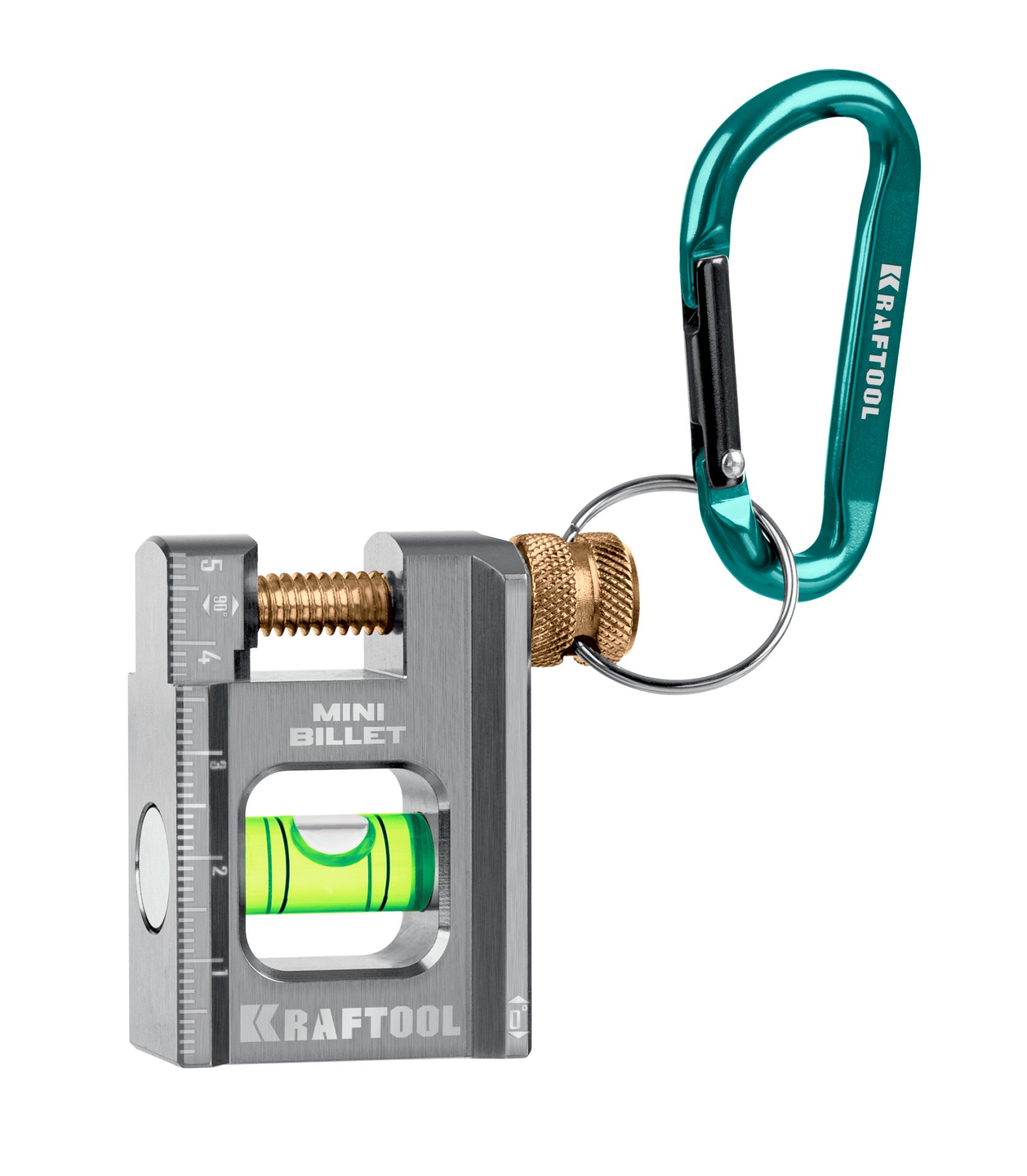 Уровень магнитный, брусковый, MINI BILLET 50 мм