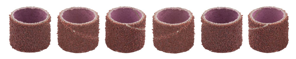 Лента абразивная, P 80, посадка d 12,5мм, L 12,7, 6шт