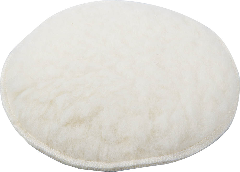 Насадка полировальная из натурального меха на липучке, 150мм