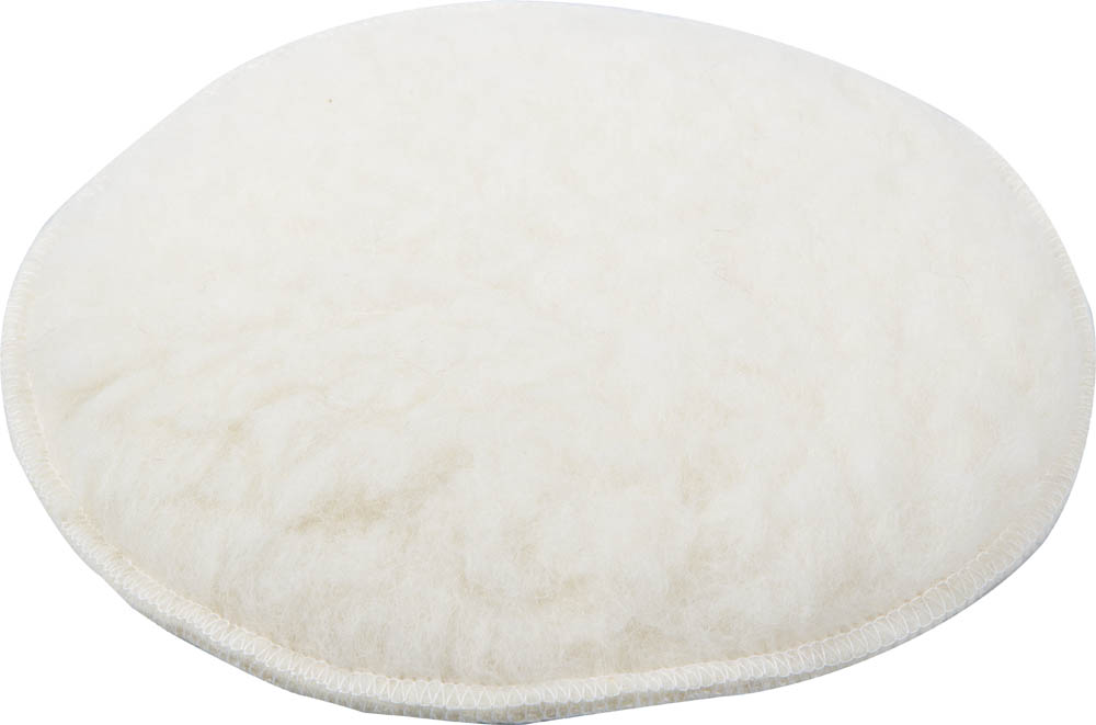 Насадка полировальная из натурального меха на липучке, 180мм