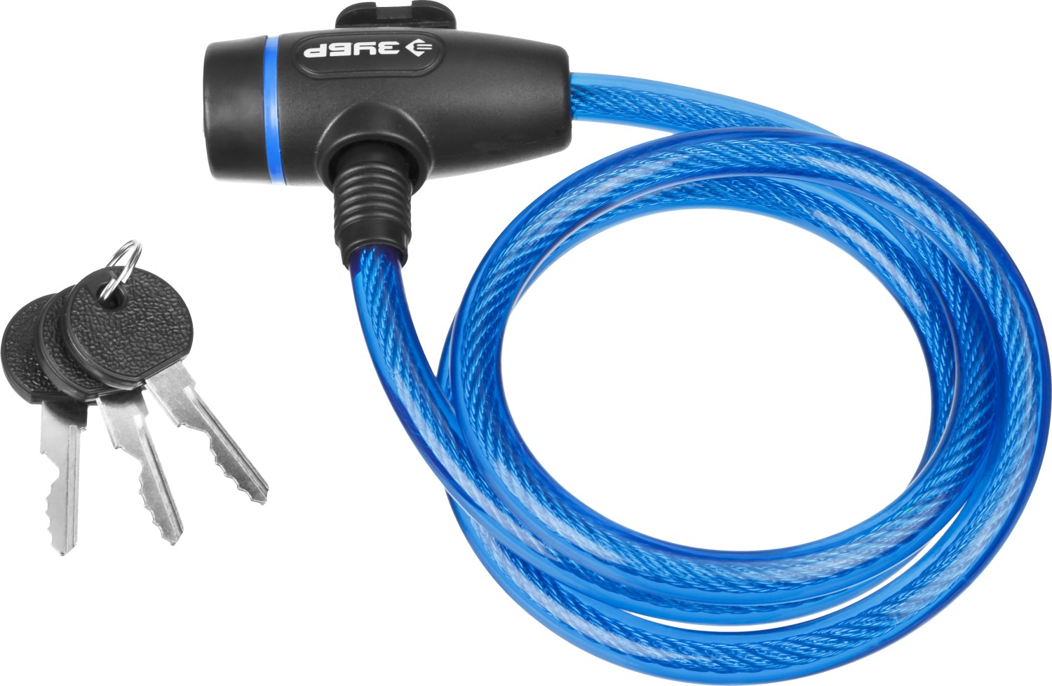 Замок ''Профессионал'', тросовый, 3 ключа в комплекте, длина троса 950мм, d 10мм