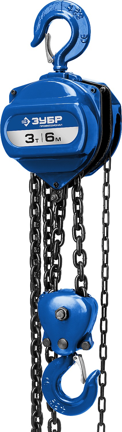 Таль цепная ''ТШ-3-6'' шестеренная, Профессионал 43082-3, 3т / 6м