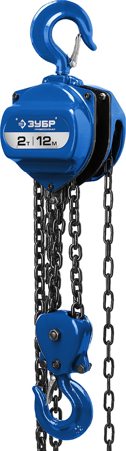 Таль цепная ''ТШ-2-12'' шестеренная, Профессионал 43083-2, 2т / 12м