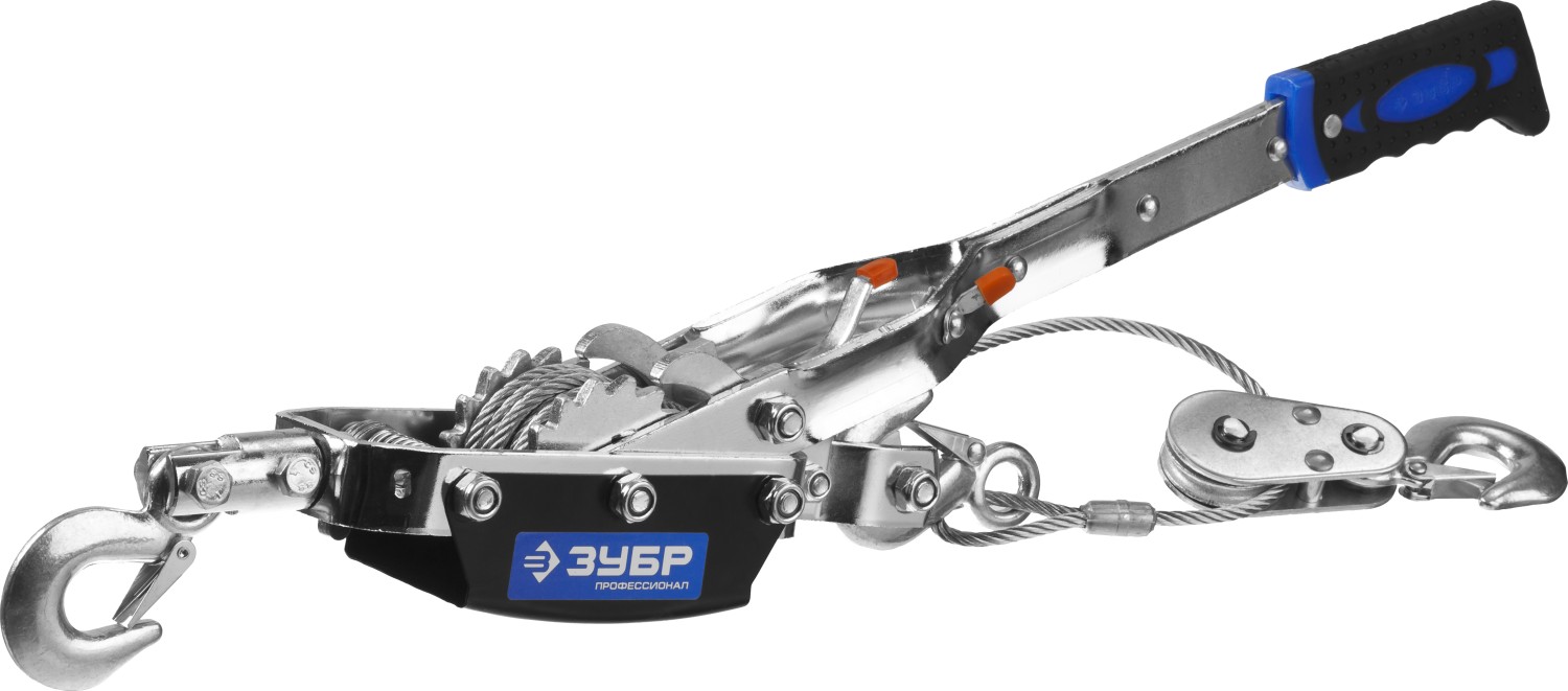 Лебедка ручная рычажная ''Профессионал'', тросовая, 4 т, 3 м, в сумке