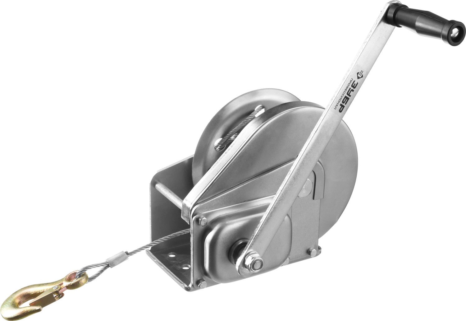 Лебедка ручная барабанная ''Профессионал'', подъемная, тросовая, 0,9т, 8м