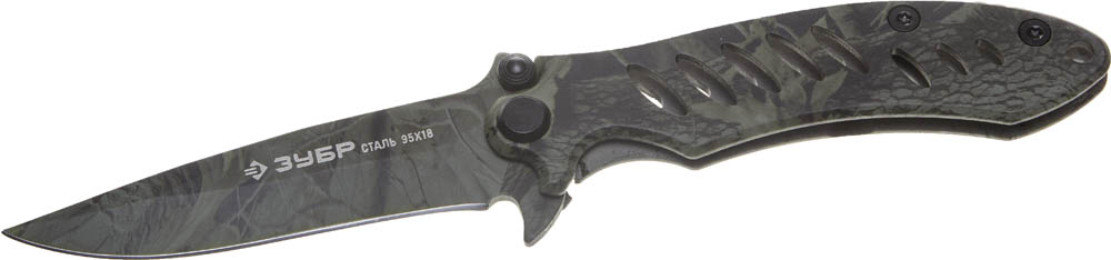 Нож ''ЭКСПЕРТ'' ОХОТНИК складной цельнометаллический, 205мм/лезвие 90мм