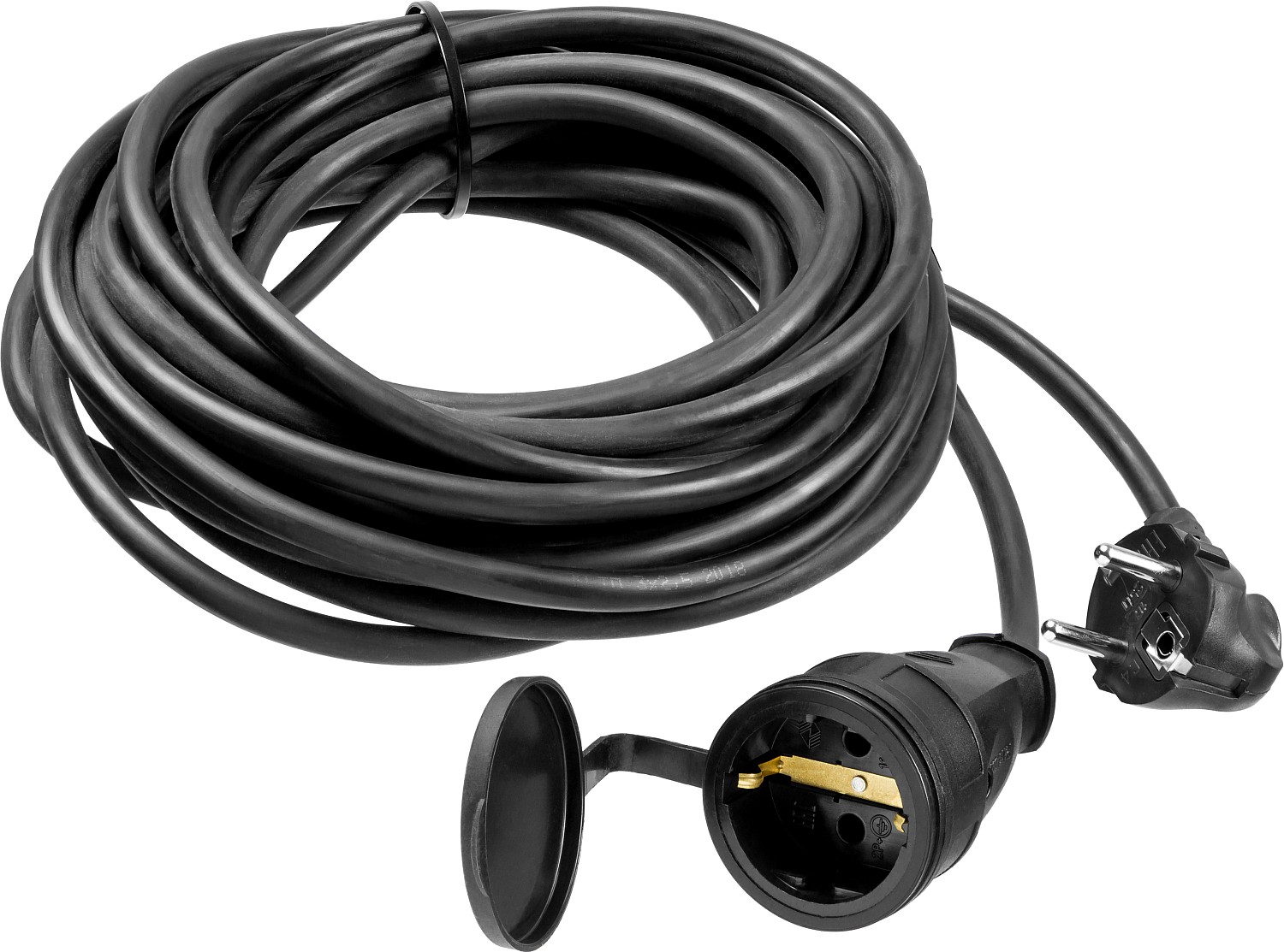 Удлинитель-шнур силовой КГ-325-Ш, КГ, 3 х 2.5 мм2, 10 м, IP44, 4000 Вт, Профессионал