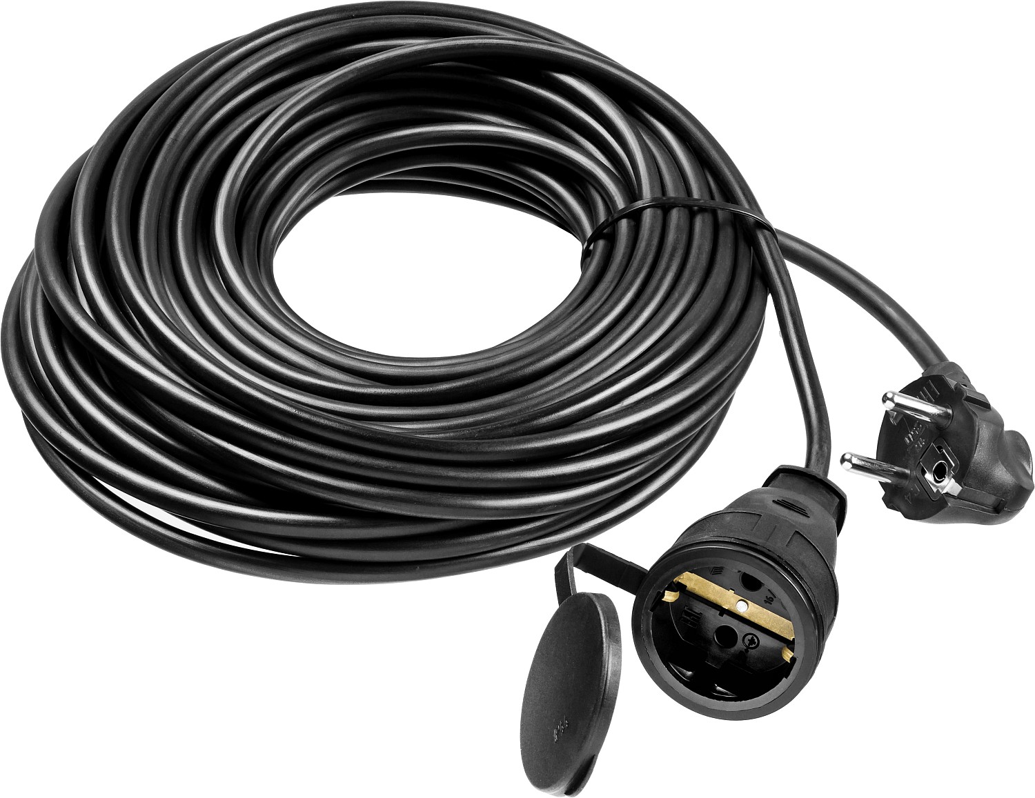 Удлинитель-шнур силовой КГ-325-Ш, КГ, 3 х 2.5 мм2, 20 м, IP44, 4000 Вт, Профессионал