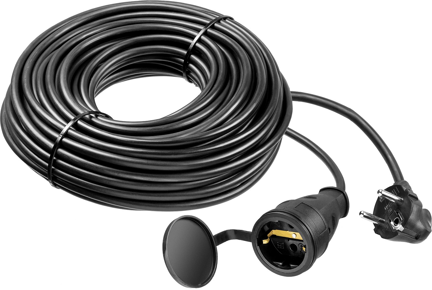 Удлинитель-шнур силовой КГ-325-Ш, КГ, 3 х 2.5 мм2, 30 м, IP44, 4000 Вт, Профессионал