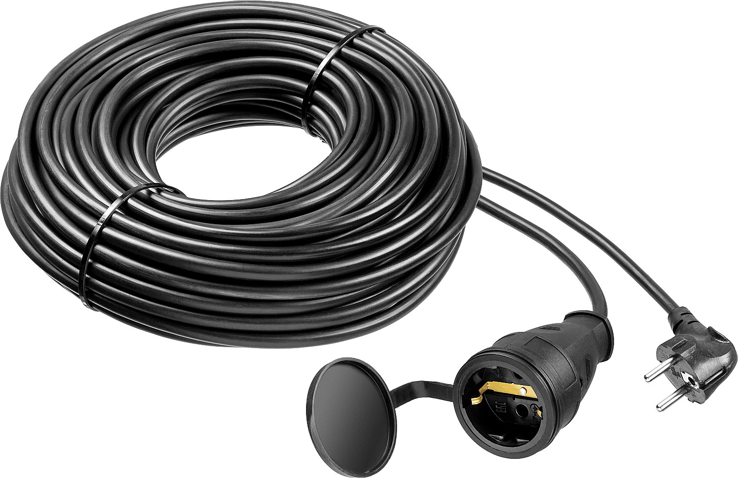 Удлинитель-шнур силовой ПВС-315-Ш, ПВС, 3 х 1.5 мм2, 30 м, IP44, 3500 Вт, Профессионал