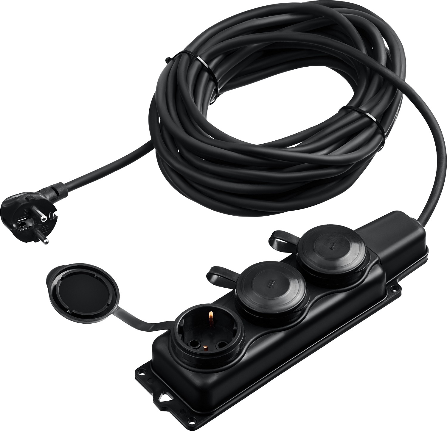 Удлинитель силовой КГ-325-Ш3, КГ, 3 x 2.5 мм2, IP44, 5 м, 3 гнезда, 4000 Вт, Профессионал