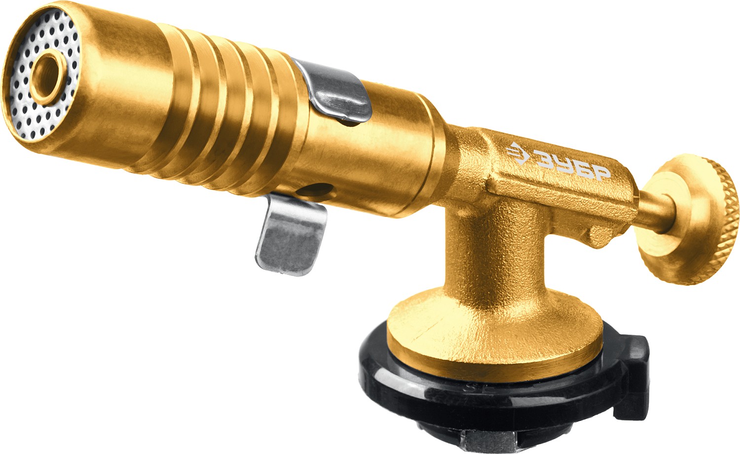 Горелка газовая ГРМ-200 цельнометаллическая, 2-в-1, на баллон с цанговым соединением, 1300град.C, Профессионал