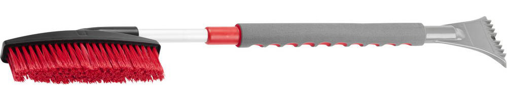 Щетка-сметка автомобильная ''Мастер'' для снега, телескопическая, поворотная, со скребком, 810-1060м