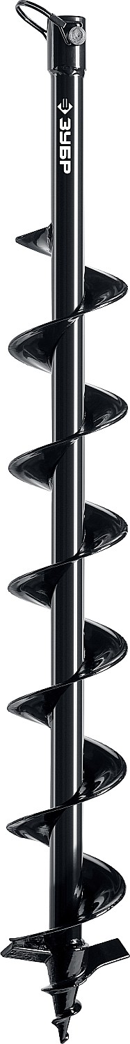 Шнек для мотобуров, грунт, d=100 мм, однозаходный