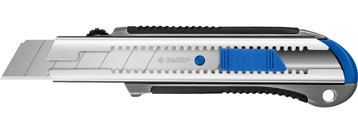 Нож металлический ТИТАН-25, 25мм с автостопом, Профессионал