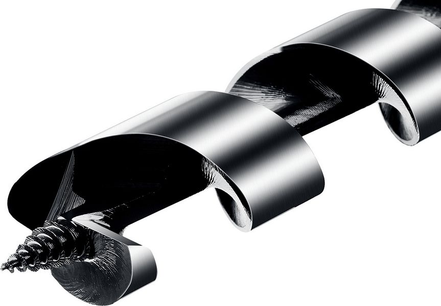 Сверло левиса по дереву 6x235/160мм, шестигранный хвостовик