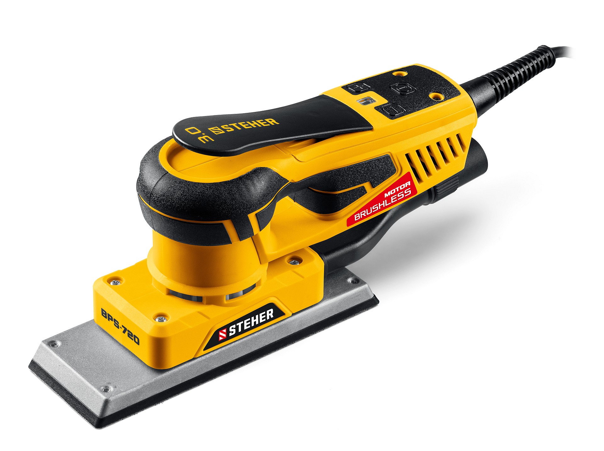 Машина бесщеточная плоскошлифовальная 70х198 мм, 300 Вт, 3 мм