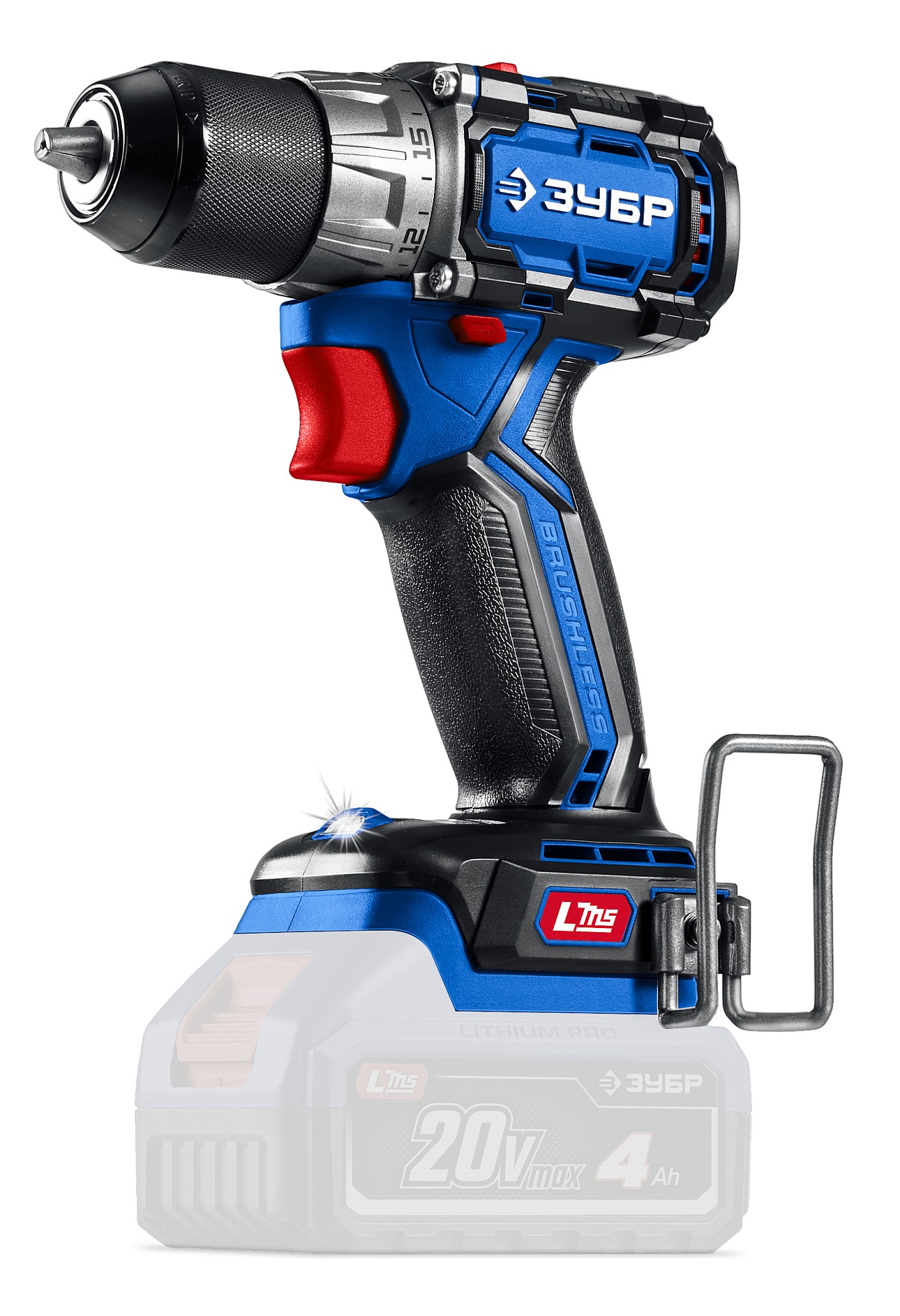 Дрель-шуруповерт, бесщеточная КОМПАКТ 1 20 В, 50 Н·м, без АКБ LMS, ПРОФЕССИОНАЛ