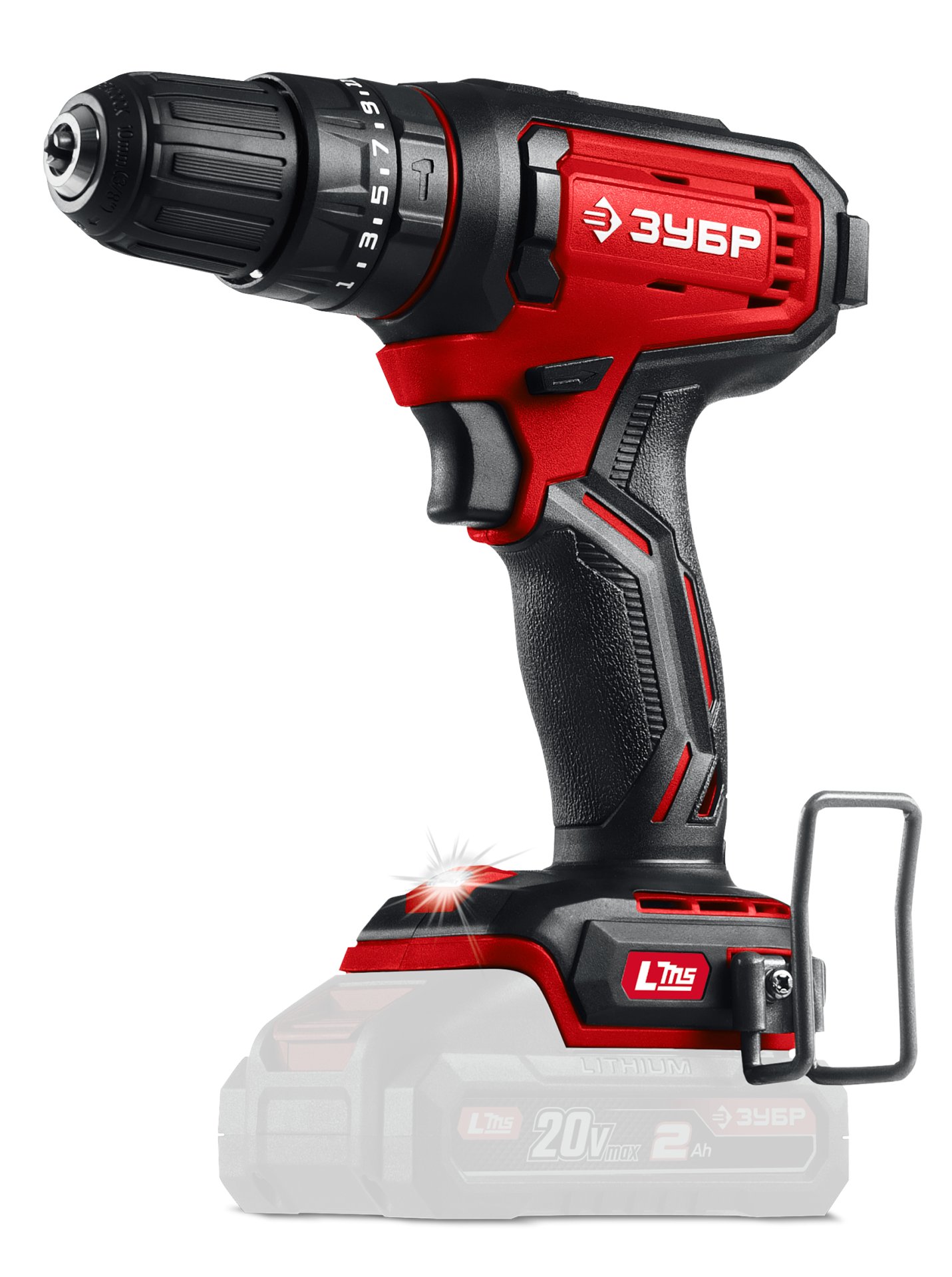 Дрель-шуруповерт ударная 20 В, 40 Н·м, без АКБ LMS