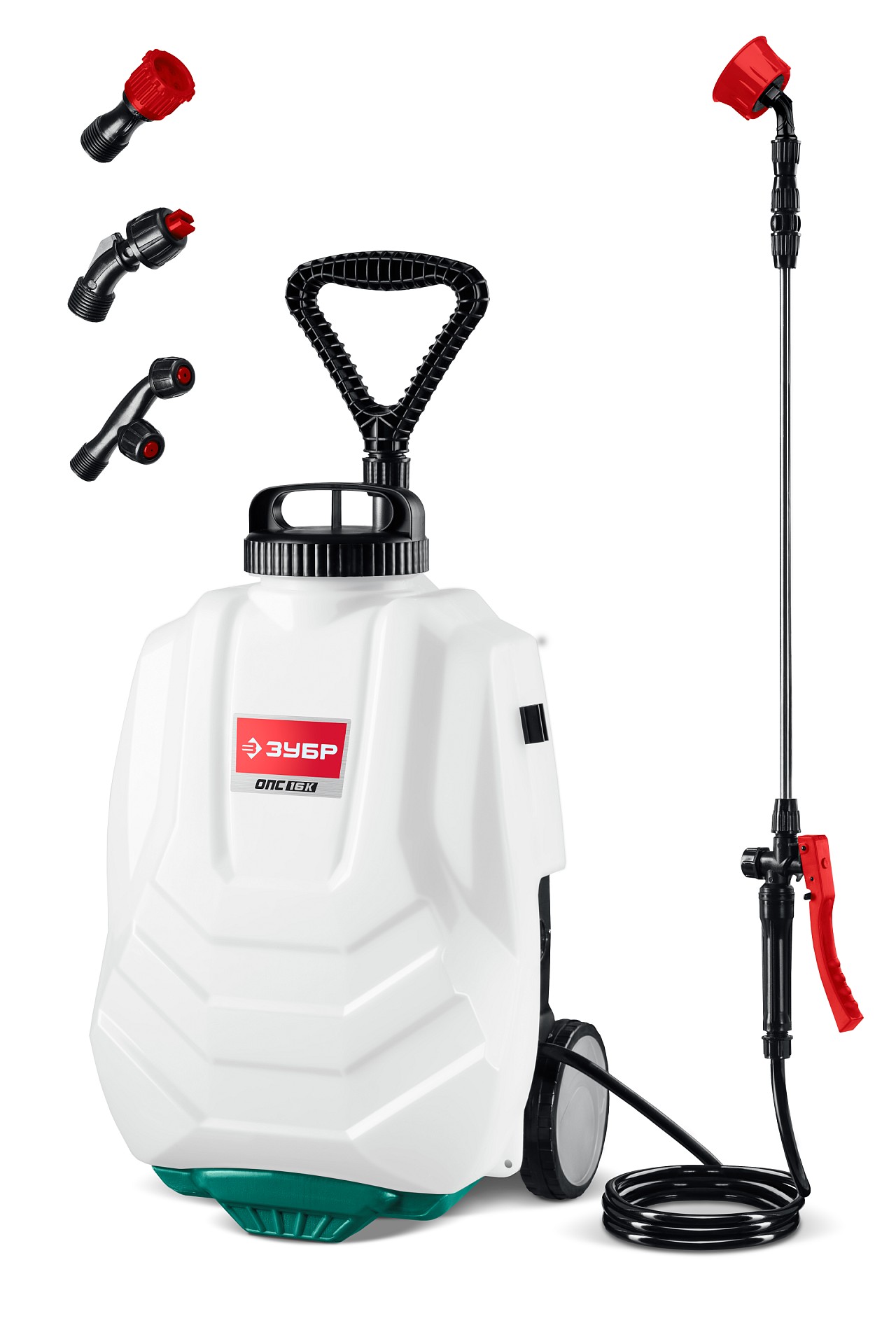 Опрыскиватель аккумуляторный, колеса, 16 л