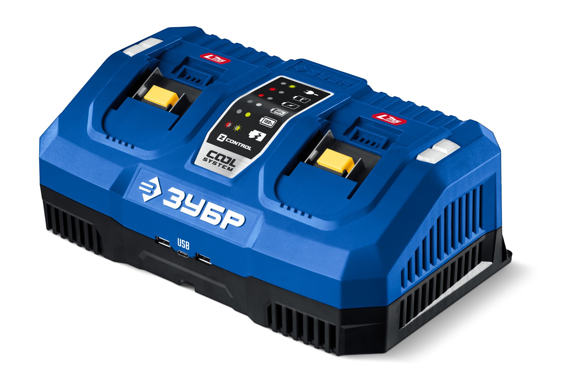 Зарядное устройство для LMS АКБ, ПРОФЕССИОНАЛ Turbo CHARGE, 20 В, 2 порта, 2 х 9 А